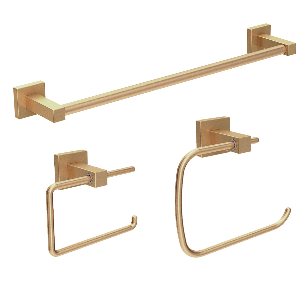 Symmons 36AC3BUNDLEBBZ Duro 3-Piece Wall-Mounted Bathroom Hardware Set