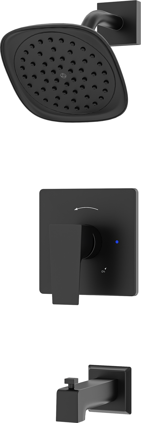 Symmons 4992MBTRM Verity HydroMersion Tub and Shower Trim