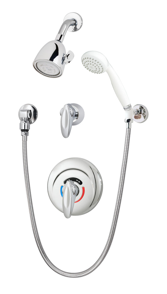 Symmons 1-117-FS-1.5-TRM Safetymix Shower trim with Hand Shower and Lever Handle
