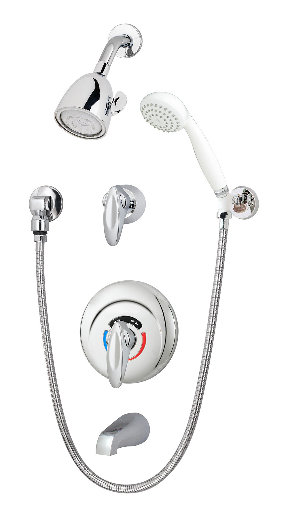 Symmons 1-217-FS-NS Safetymix Tub/Shower System