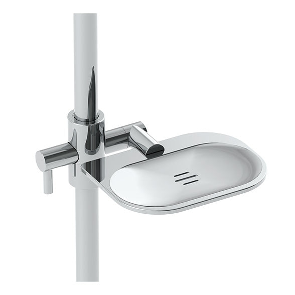 Symmons 0368-3SD Soap Dish, Slide Bar Mount