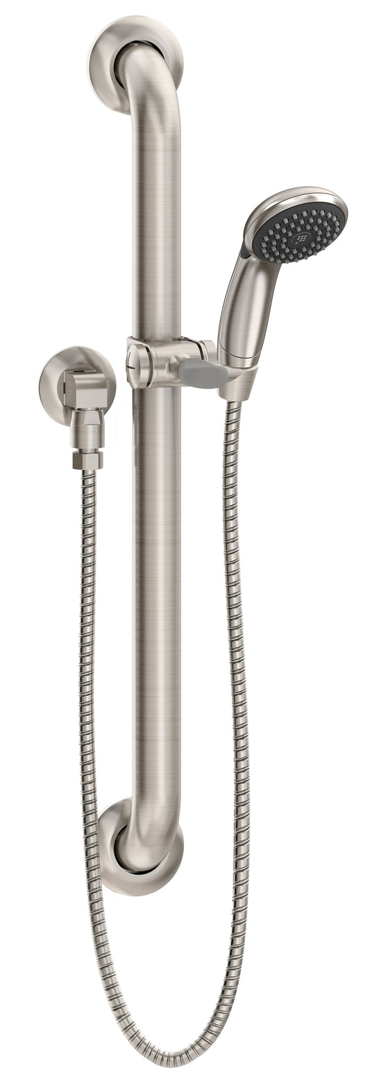 Symmons T736-1.5-STN Slide/Grab Bar, 36", Assembly