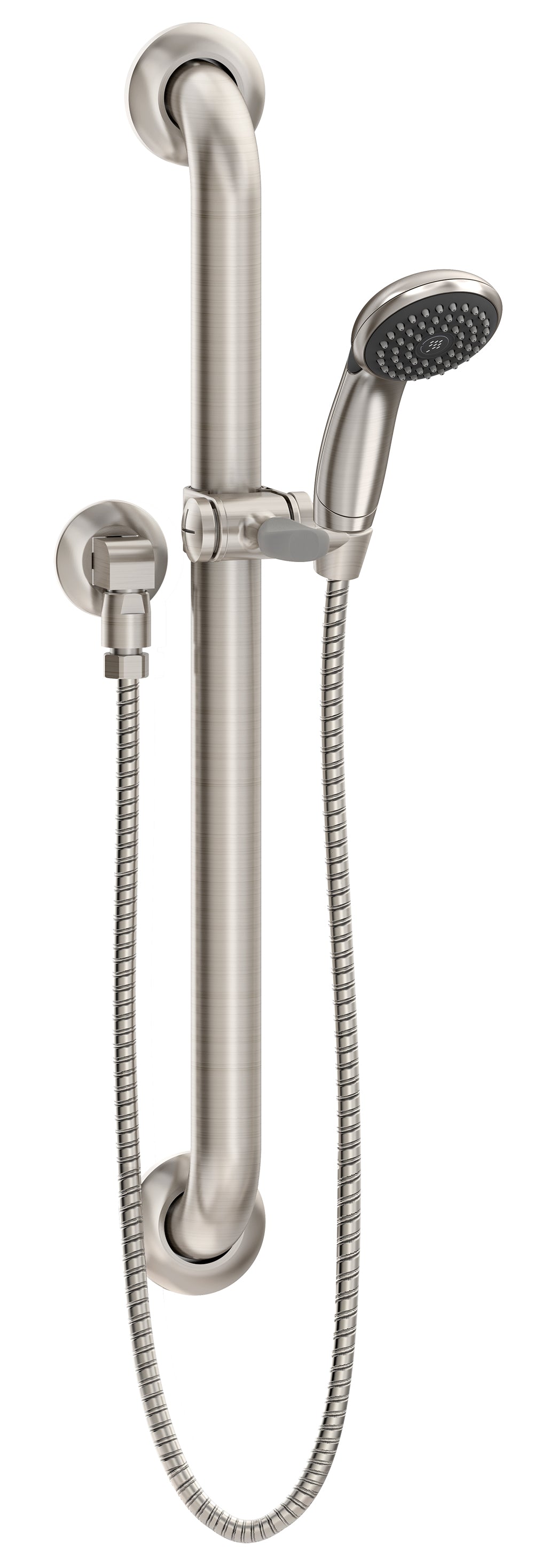 Symmons T736-STN Slide/Grab Bar, 36", Assembly