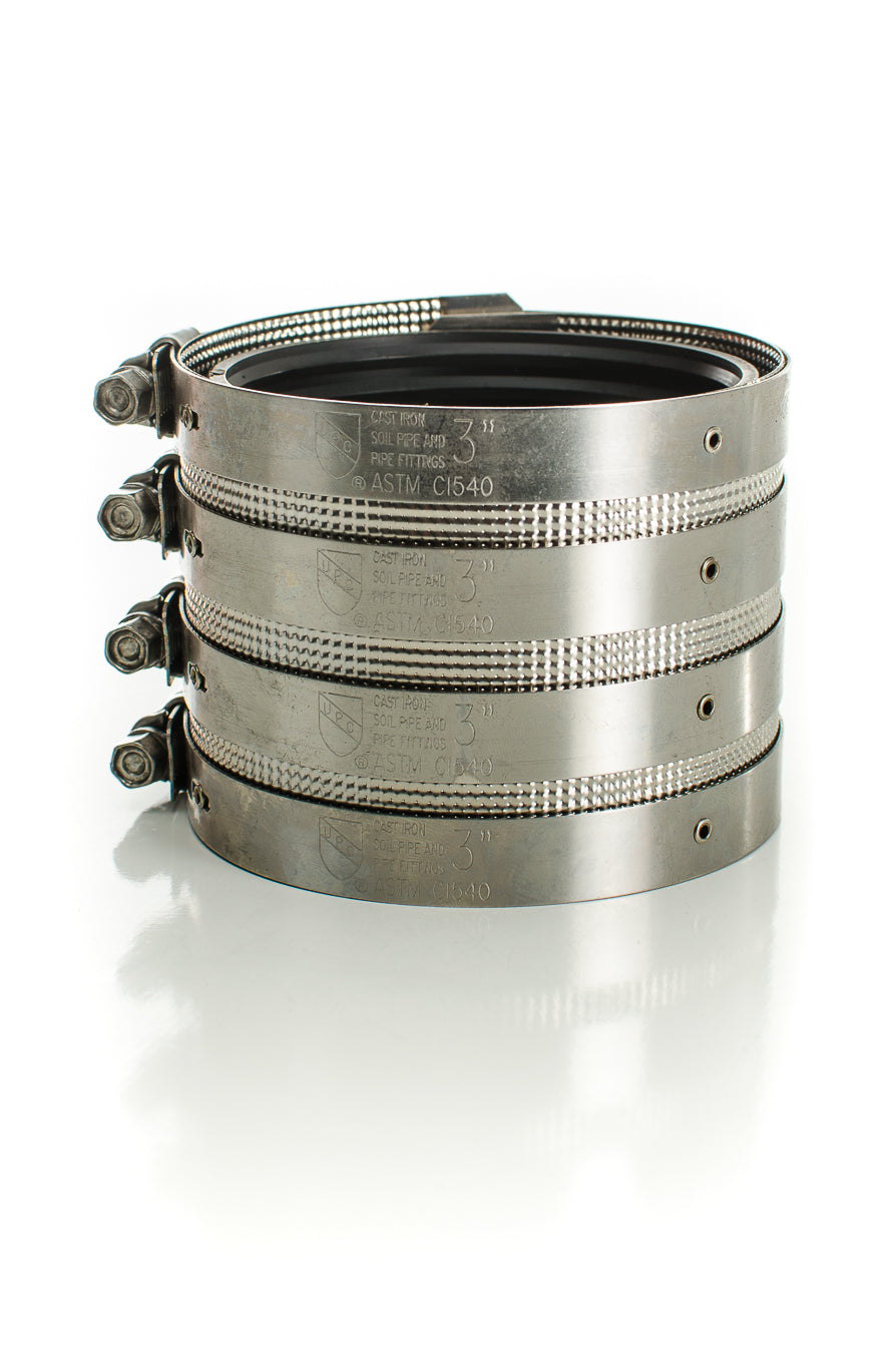 Pasco PNHC-3HD 3" HEAVY DUTY NO HUB CPLG