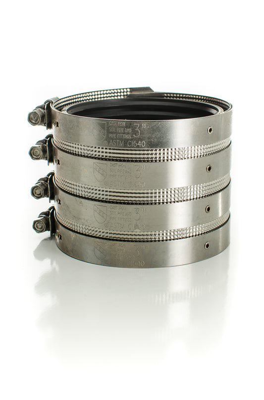 Pasco PNHC-3HD 3" HEAVY DUTY NO HUB CPLG