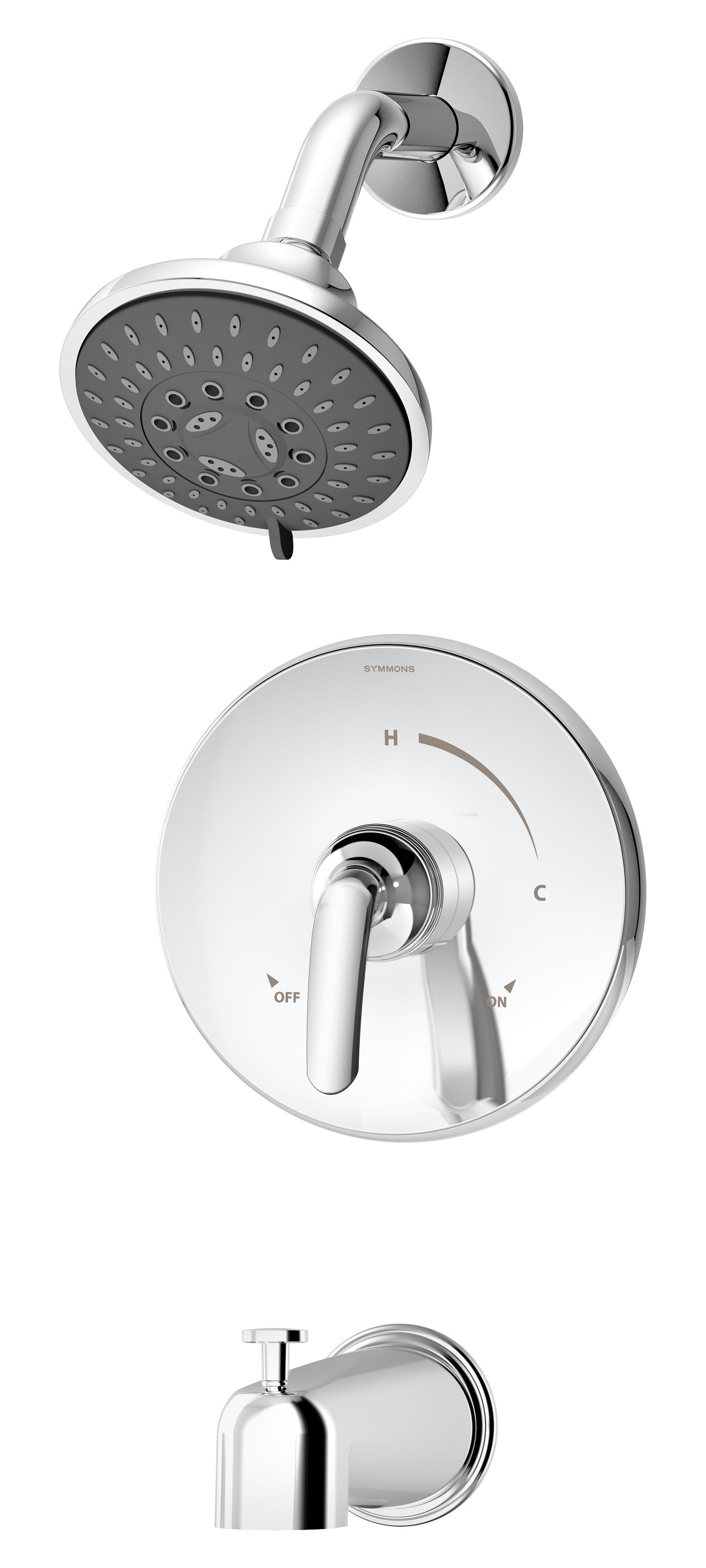Symmons 5502-1.5-TRM Elm tub/Shower trim with Lever Handle