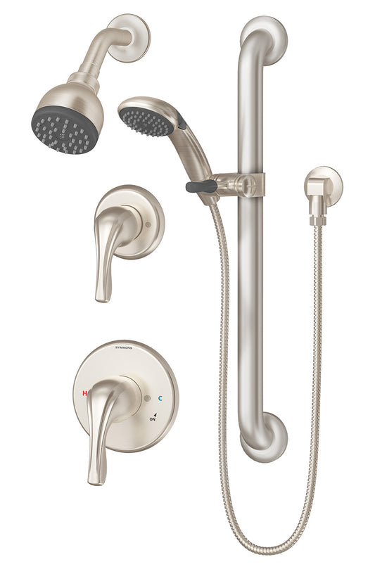 Symmons 9605-X-PLR-1.5-STN-NS Origins Shower system with Hand Shower
