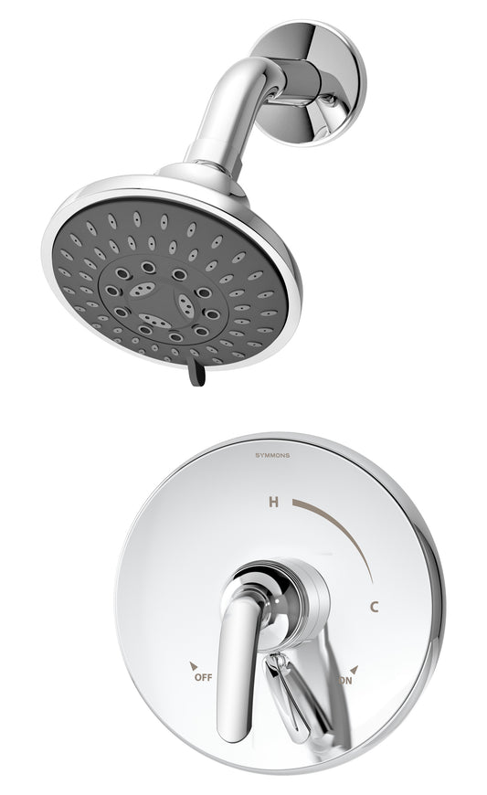 Symmons S-5501-1.5-TRM Elm tub/Shower trim with Lever Handle and secondary integral diverter