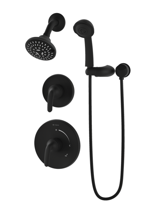 Symmons 5505MBTRM Elm shower and hand shower trim with separate diverter trim