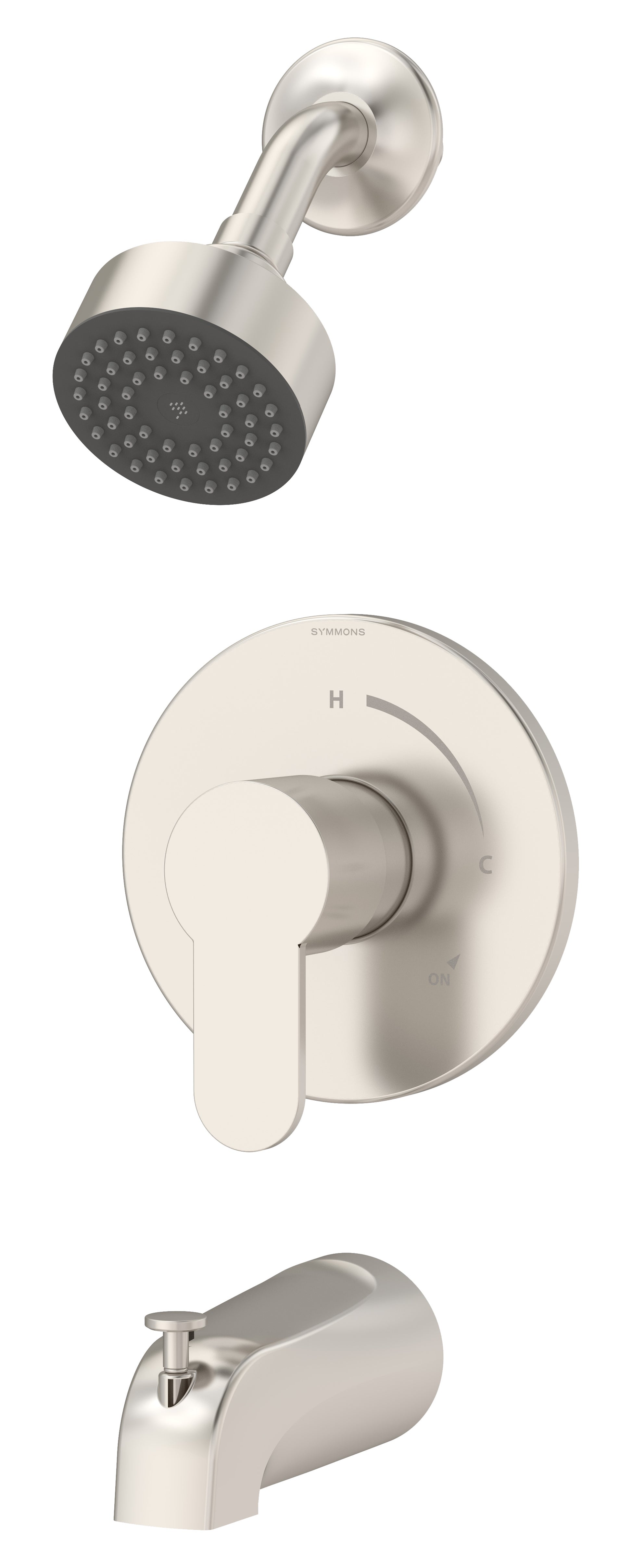 Symmons 6702-1.5-TRM-STN Identity Tub/Shower trim
