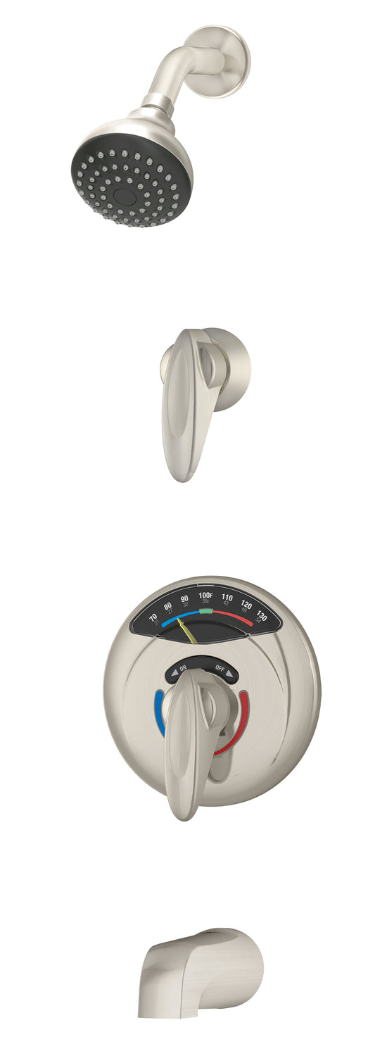 Symmons 1-2100VT-STN-1.5 Visu-Temp With Clear-Vue