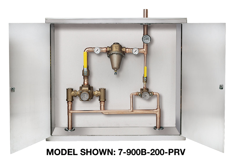 Symmons 7-1000B-200-PRV Cabinet Unit With Hi-Lo Valves