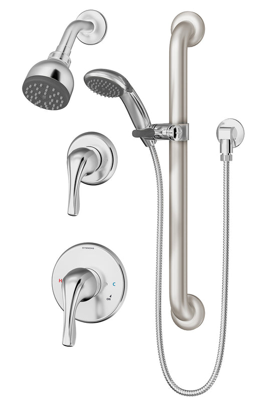 Symmons 9605-CHKS-PLR-1.5-NS Origins Shower system with Hand Shower