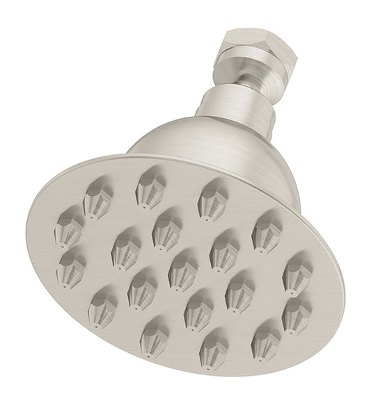Symmons 4-163-STN-1.5 Showerhead, 4", 1.5 GPM