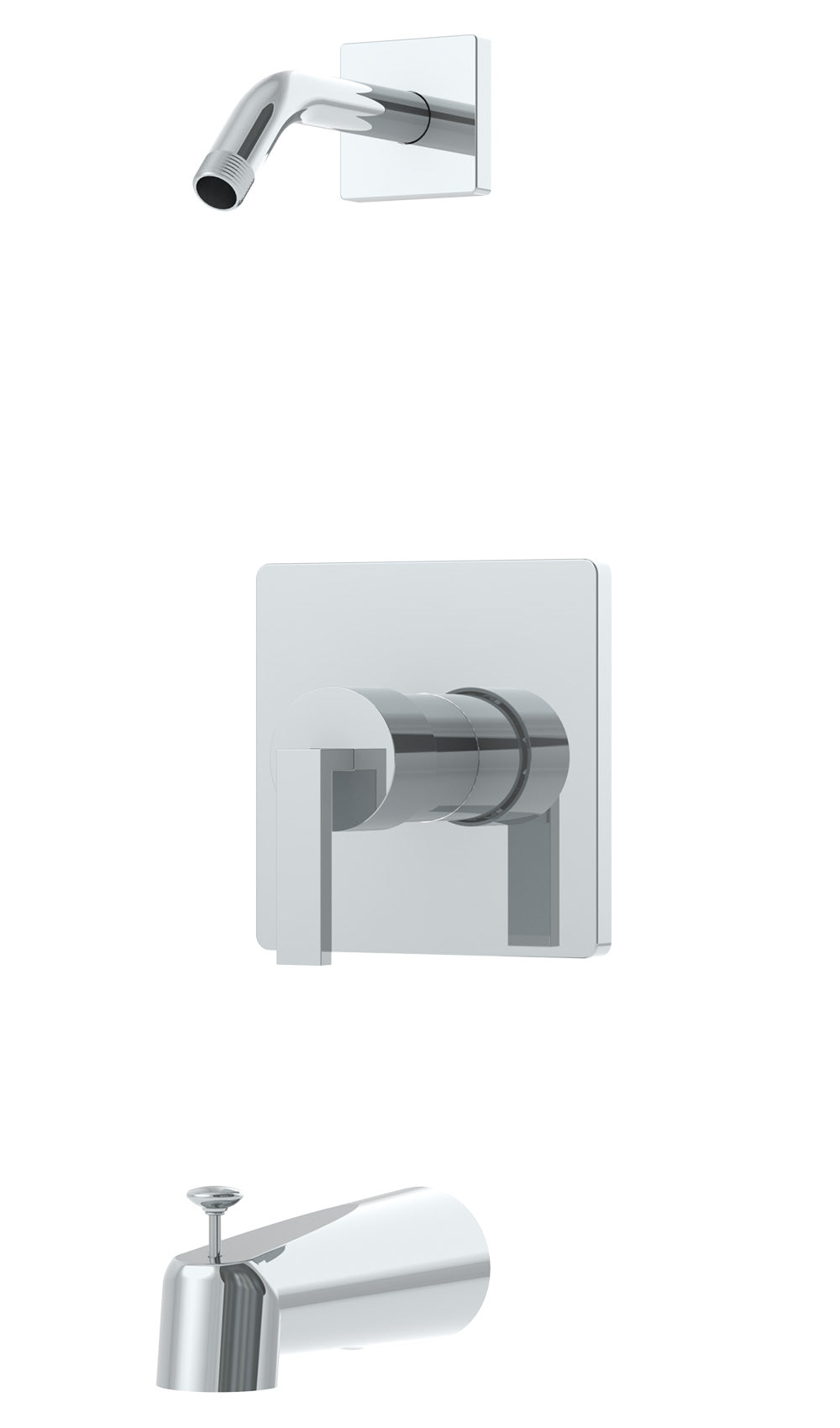 Symmons 0142-02-L/HD-SS-TRM Tub/Shower Unit Trim