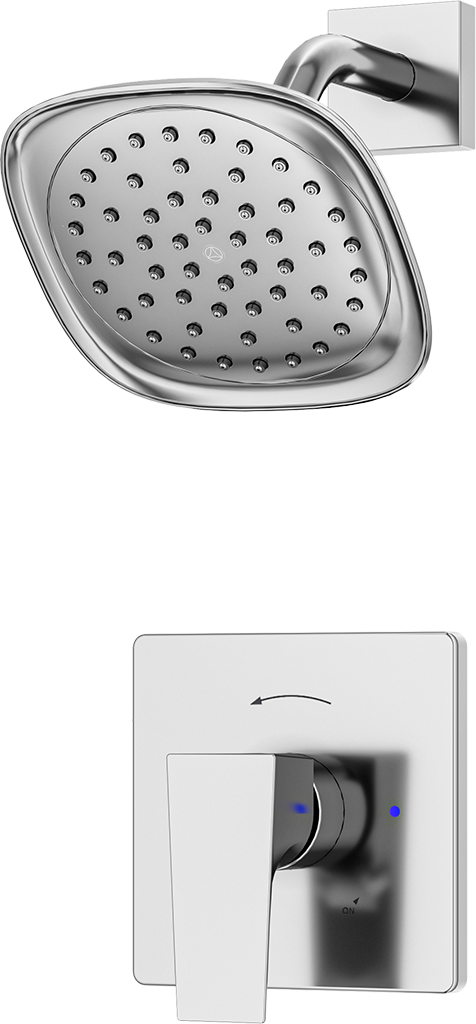 Symmons 4991L1TRM Verity HydroMersion Shower Trim (Less Showerhead)