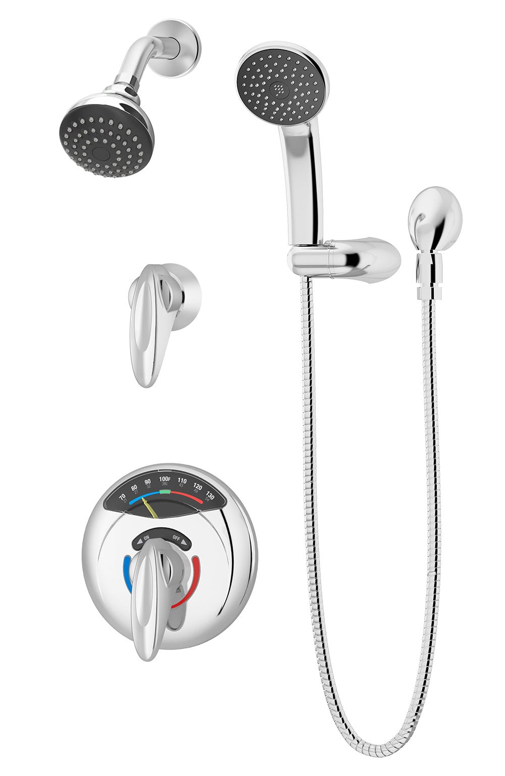 Symmons 1-1170VT-H401-V-TRM Visu-Temp With Clear-Vue Trim