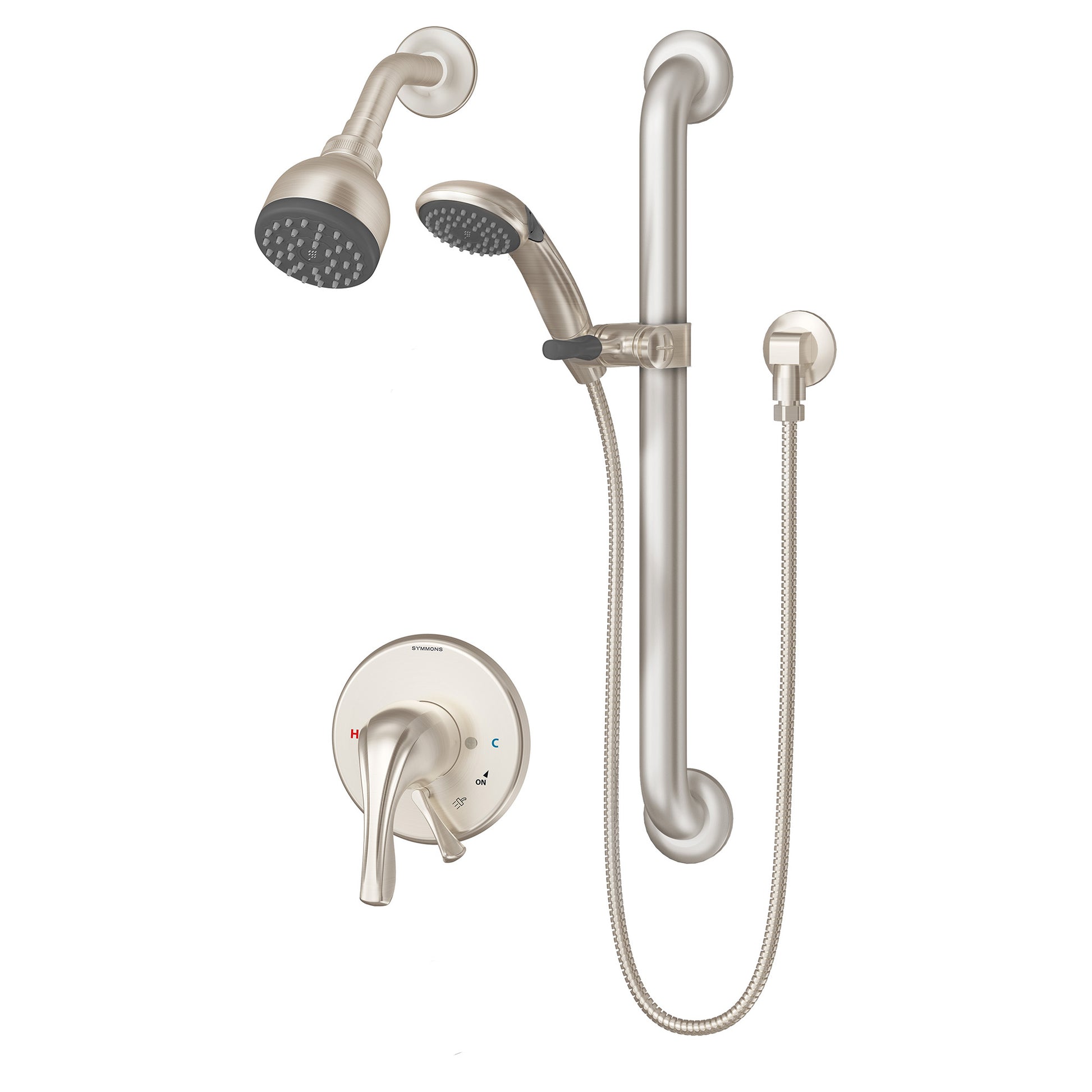 Symmons S9608XPLR15STN Origins Shower/Hand Shower