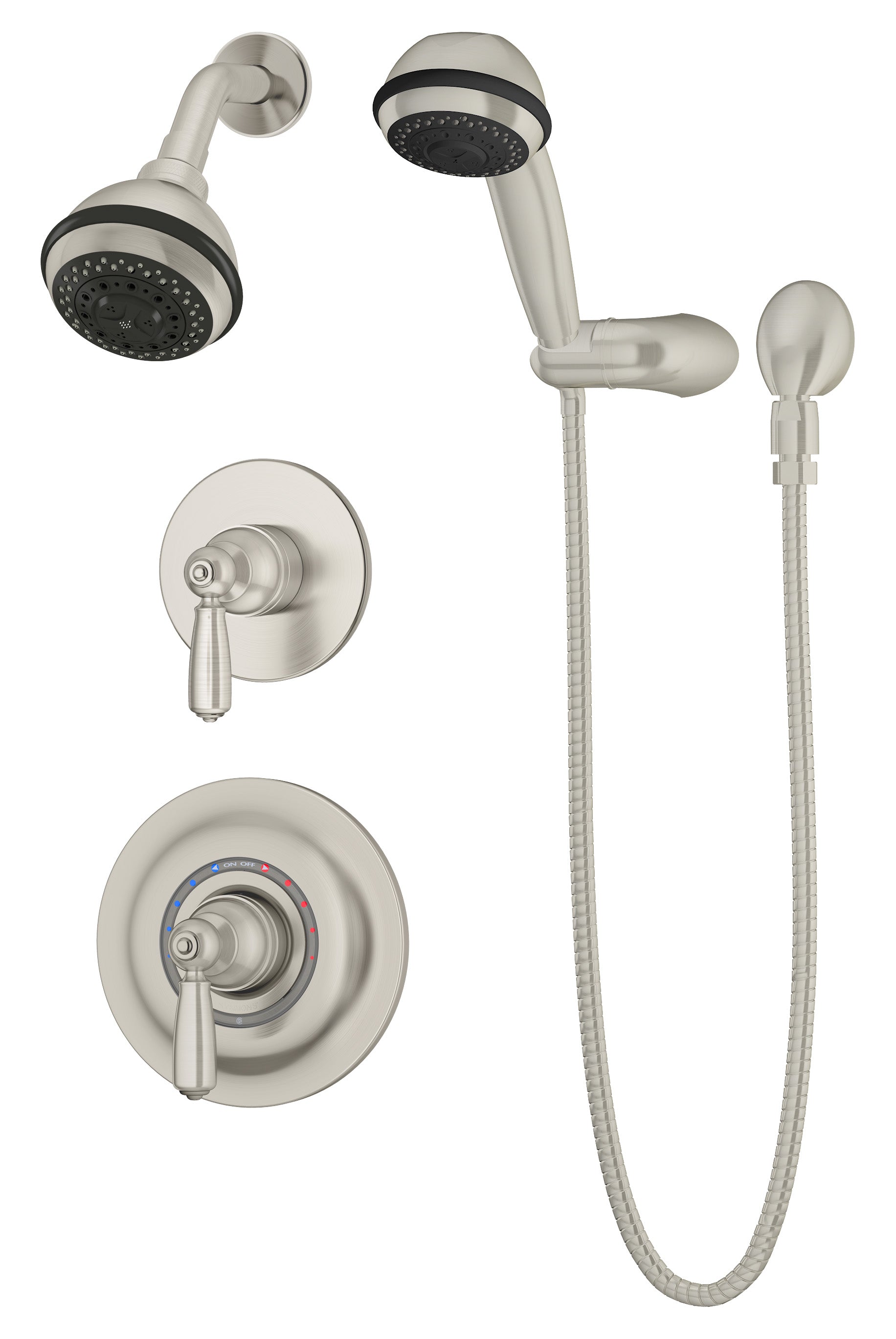Symmons 4705-STN-1.5-TRM Allura Shower trim with Hand Shower and Lever Handle