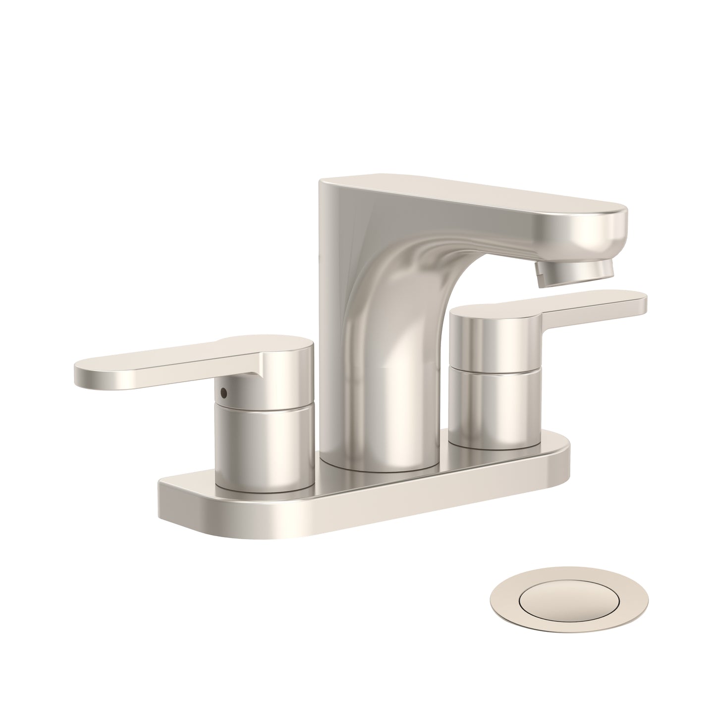 Symmons SLC6712STNPP Identity Centerset Bathroom Faucet
