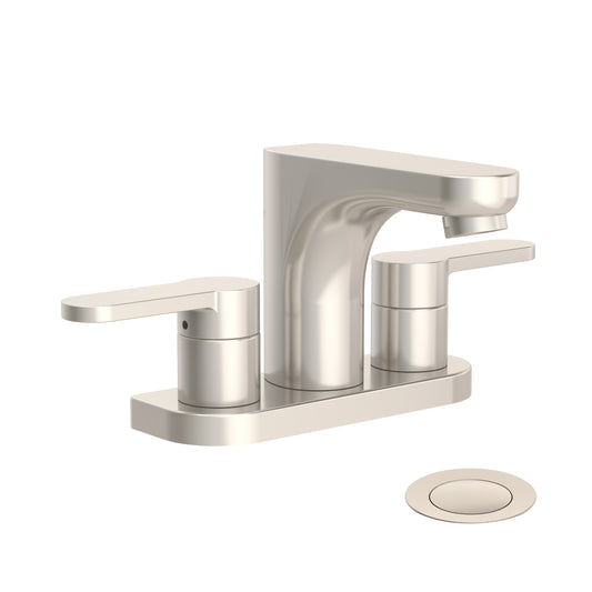 Symmons SLC6712STNPP Identity Centerset Bathroom Faucet