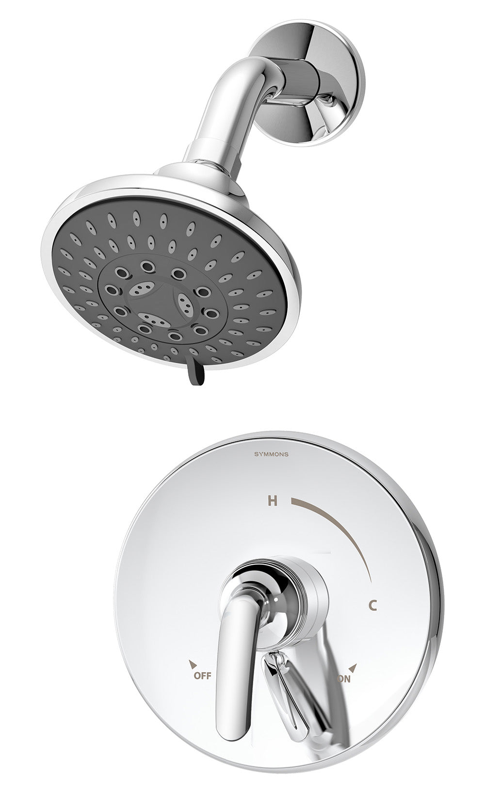 Symmons S-5501-TRM Elm tub/Shower trim with Lever Handle and secondary integral diverter
