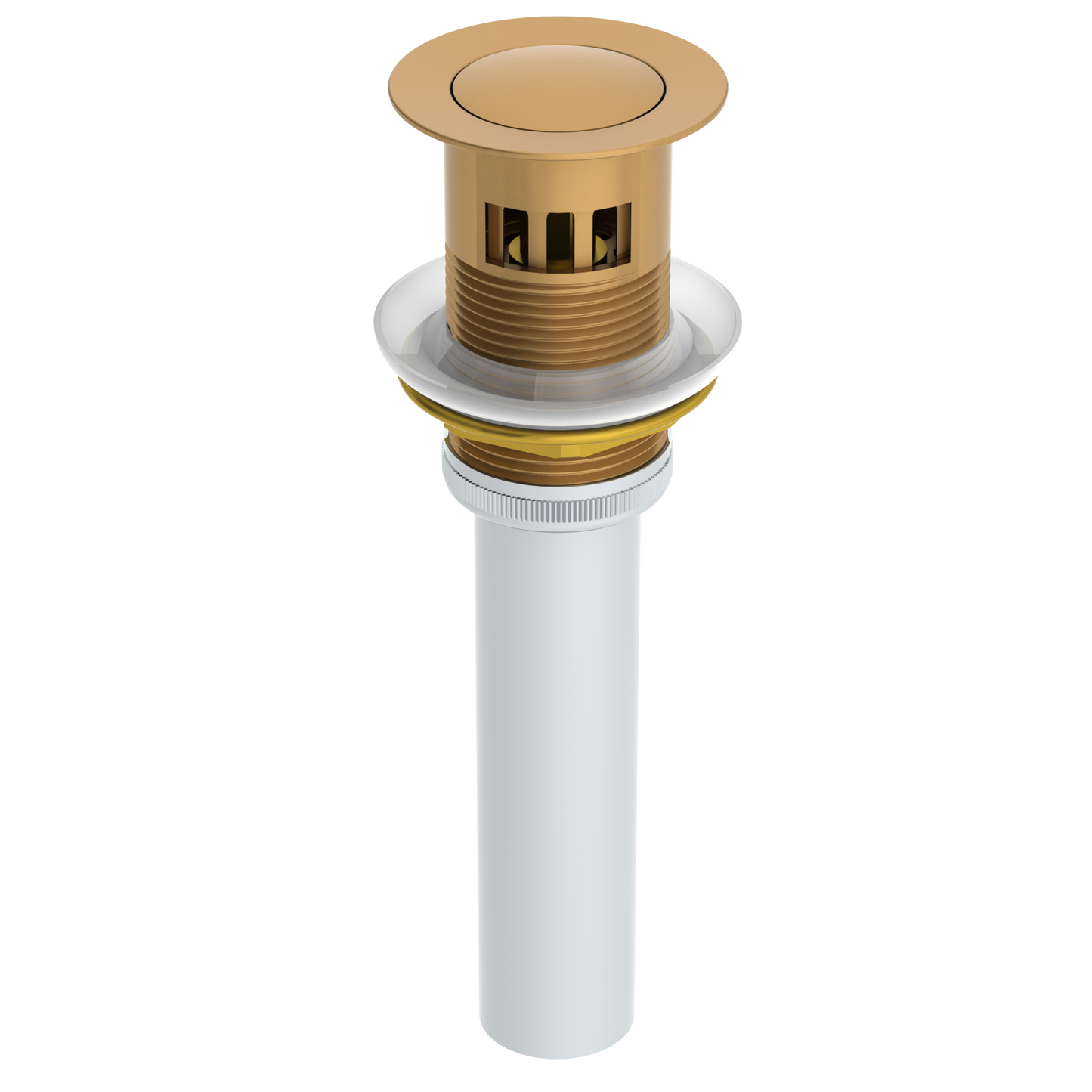 Symmons RL324BBZ Push-Pop Drain, Brass