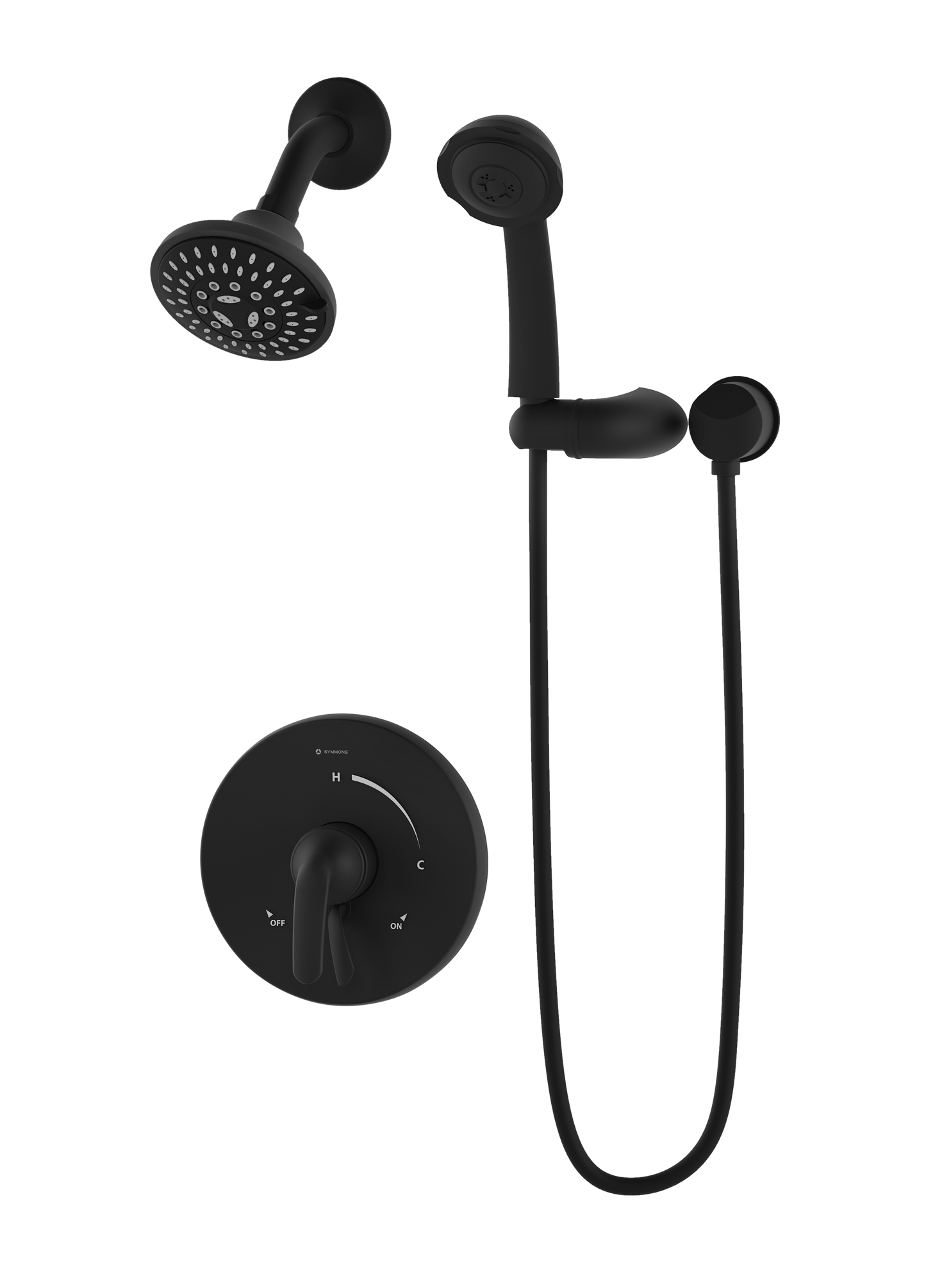 Symmons S5508MBTRM Elm shower and hand shower trim with secondary integral diverter