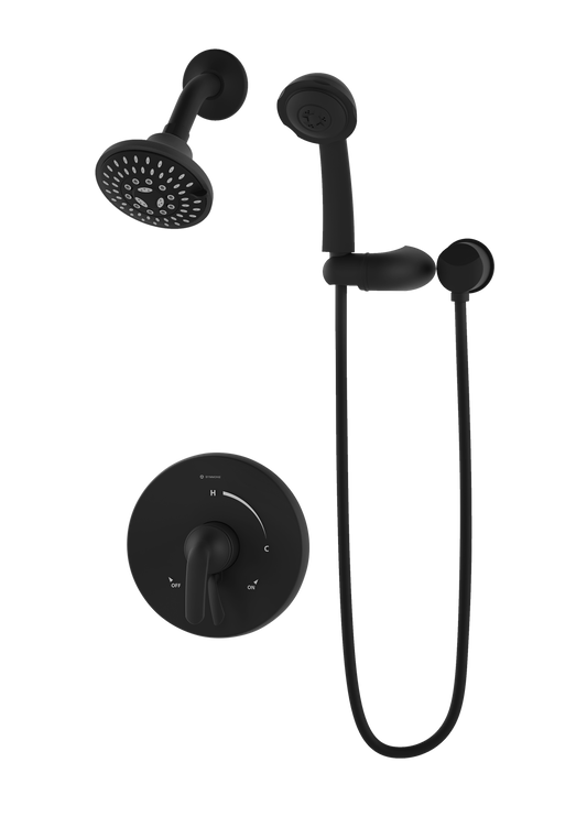 Symmons S5508MBTRM Elm shower and hand shower trim with secondary integral diverter